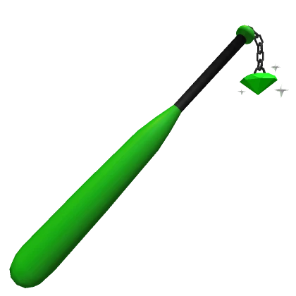 Emerald Baseball Bat