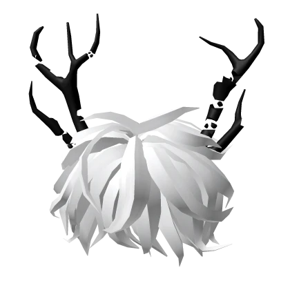 Hair Antler White