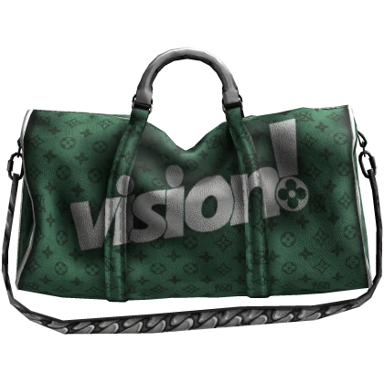 ✤ Green Louis Duffle Bag