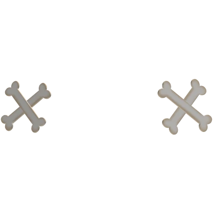 Cross Bone Hairclips