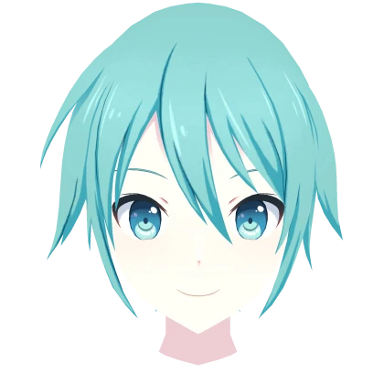 Realistic Hatsune Miku Project Sekai Head