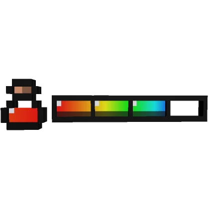 Rainbow 8-Bit XP Bar 