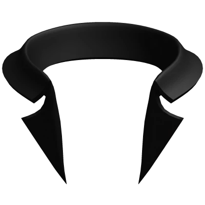 Black Crooked Collar