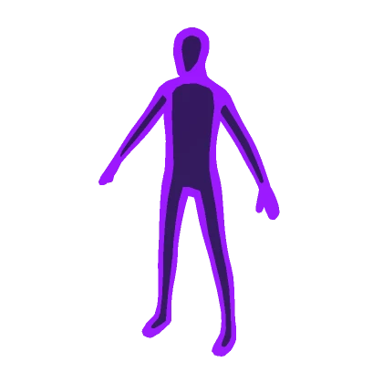 Purple Full-Body Outline Aura (+ Head)