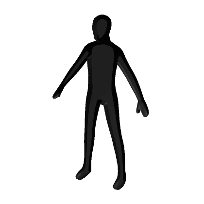 Black Full-Body Outline Aura (+ Head)