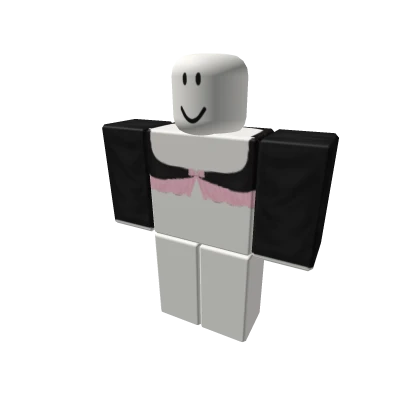 ★ black ruffled shirt