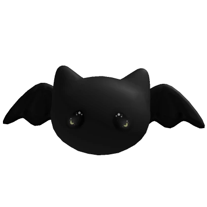 ♡ Spooky Bat Kitty Hairclip