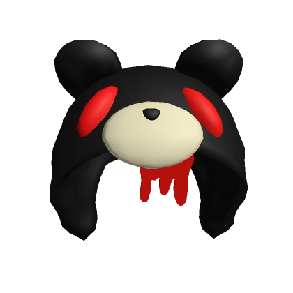 Black Monster Plushie Hoodie