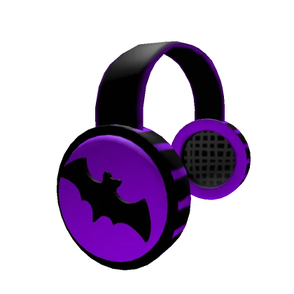 Halloween Bat Headphones