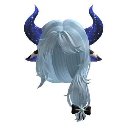 ❤️ Cute Anime Messy Hair (Blue)