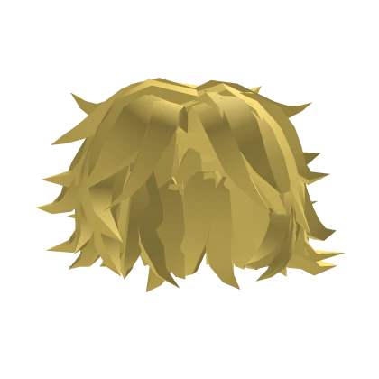 Short messy hair - Light Yellow