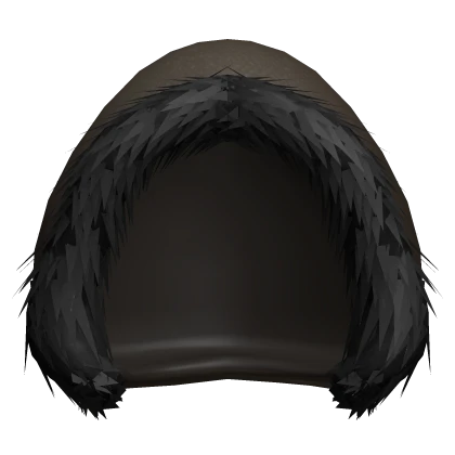 Brown Fur Lined Winter Hood