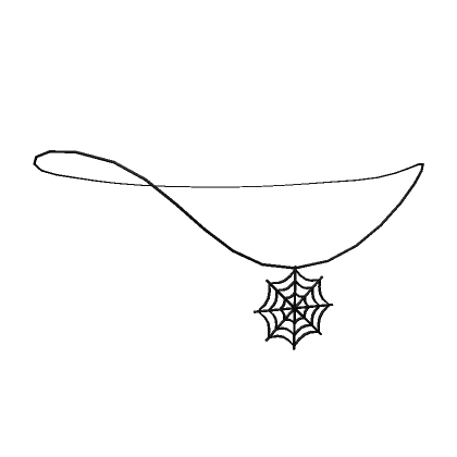 Spider Web Necklace - 1.0 🕷️