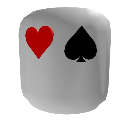 Heart & Spade Mask (no mouth)