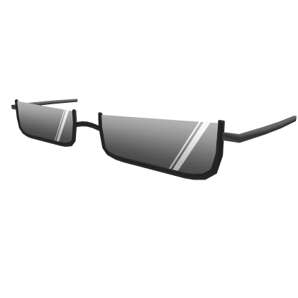 (TRANSPARENT) Anime Accurate Glasses [Grey/Black]