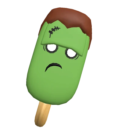 Halloween Frankenstein Chocolate Ice Pop