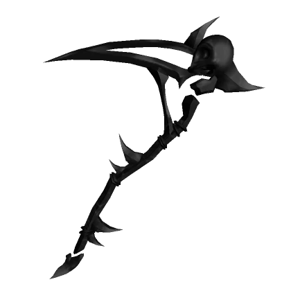 Dark Skeleton Scythe