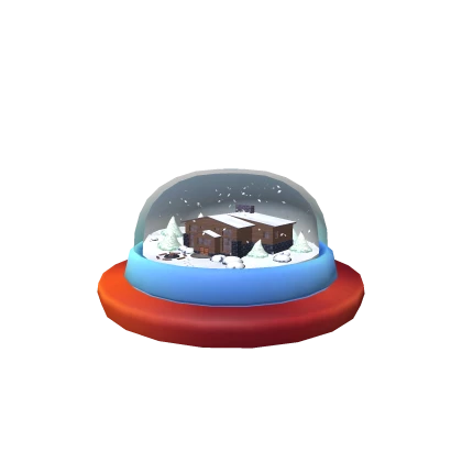 Winter Lodge Snowglobe