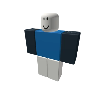 Old ROBLOX Bright Blue Team Shirt