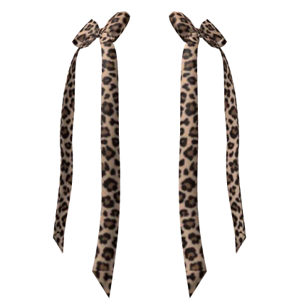 Leopard Bow Hair Clip