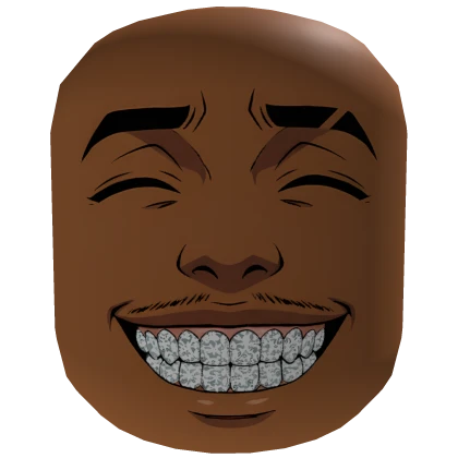 Male Face w Diamond Grillz