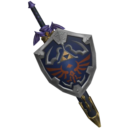 Master Sword+Hylian Shield Zelda Twilight Princess