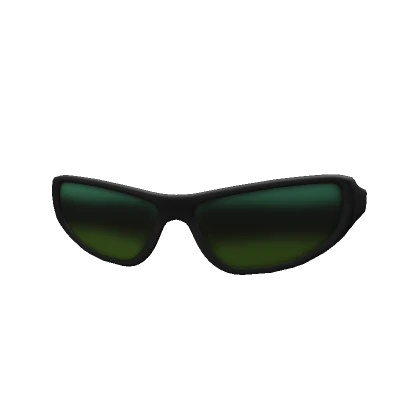 Black-Green Glasses