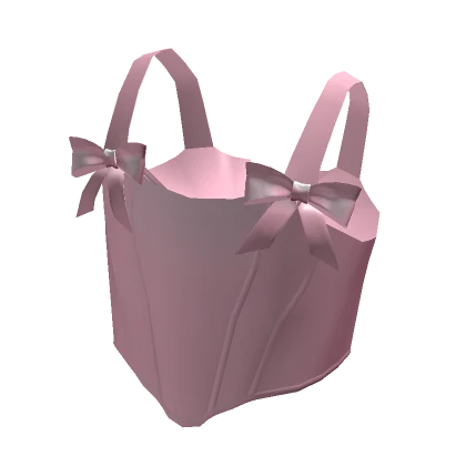 Ballerina Bow Corset - Pink