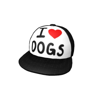 I Heart Dogs Trucker Hat