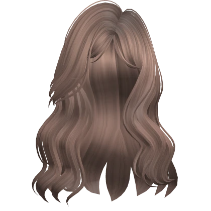 Long Wavy Voluminous Hair (Milktea Brown)