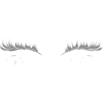 ♡ mira lashes (white)