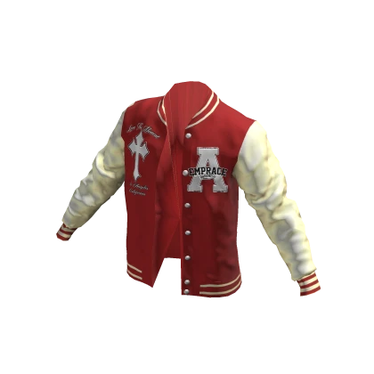 Red Varsity Jacket