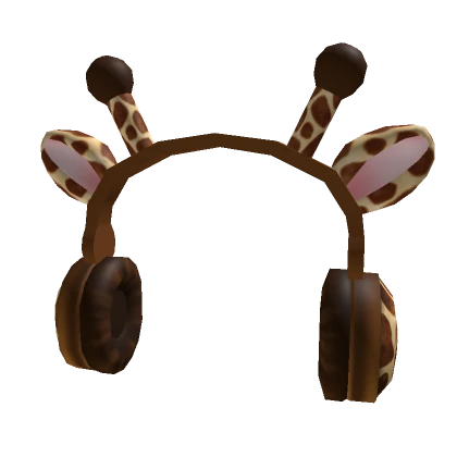 Cute Giraffe Headphones - Klossette