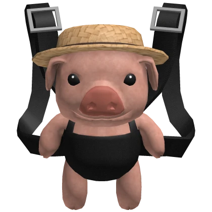 Carry a Baby Farm Piggy Cute Front Pouch - Black