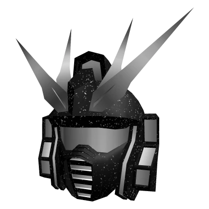Black Iron ASCII Helmet