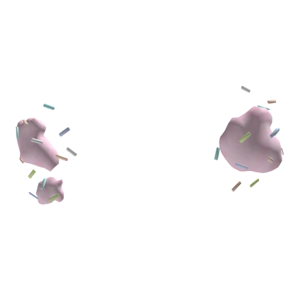 ✞ : kawaii messy confetti cupcake frosting