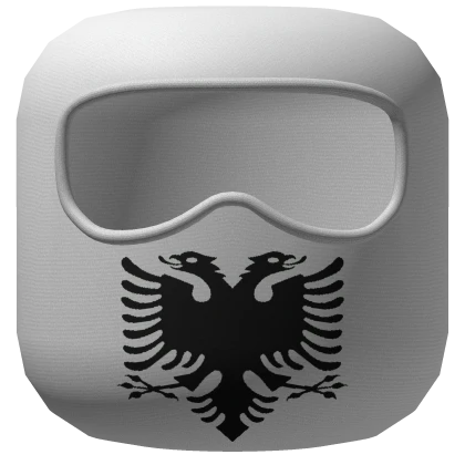  [⌛] Albania Ski Mask White Version 