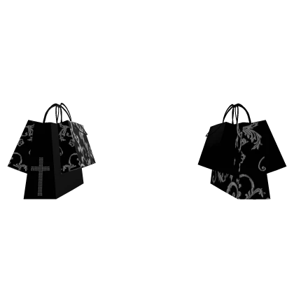 Shopping Bags With Crosses