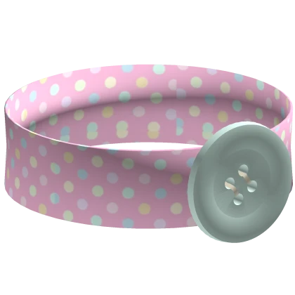 ♡ cute pastel sprinkle polka dot button choker 3.0