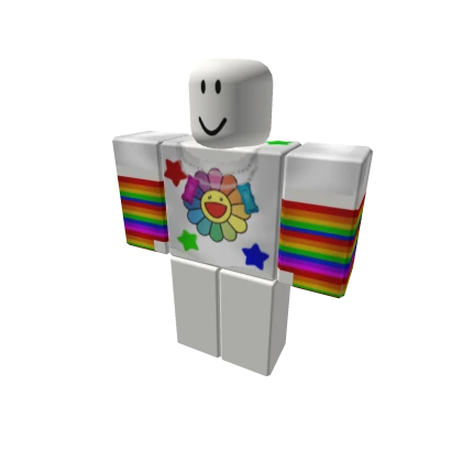 Rainbow Clown Xiao Top