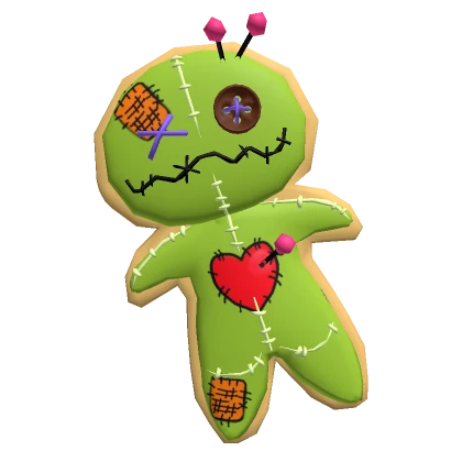 Gingerbread Man Voodoo Cookie