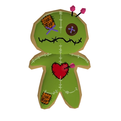  Halloween Voodoo Doll Gingerbread Cookie Backpack