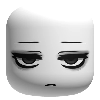 Dissatisfied Monochrome Face
