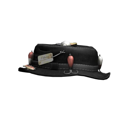 Fishing Bucket Hat Black