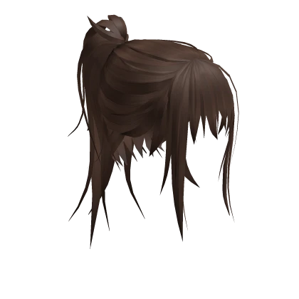 Straight Anime Girl Hair Ponytail (Brown)