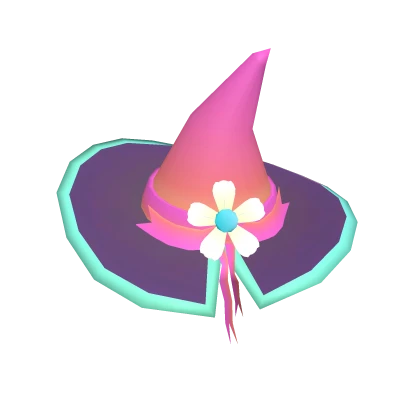 Flower Witch Hat