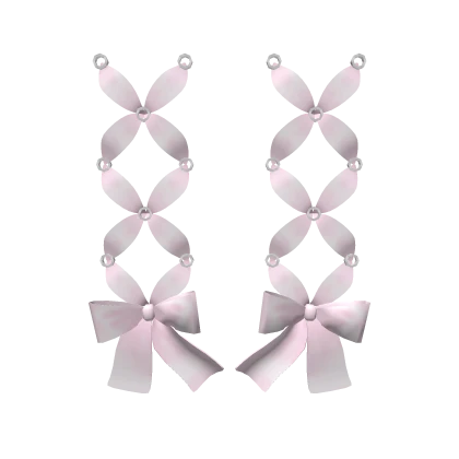 ꒰┊cute lily pink flower corset back laces (3.0)