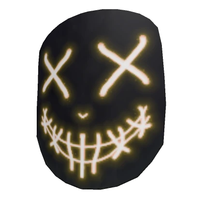 Halloween Mask Yellow