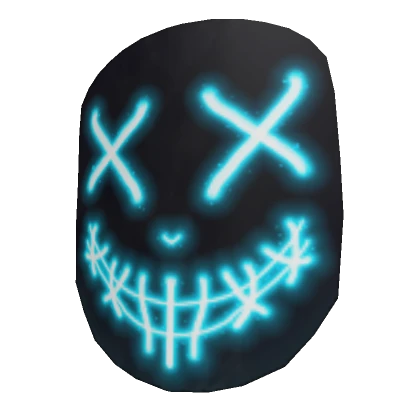 Halloween Mask Blue