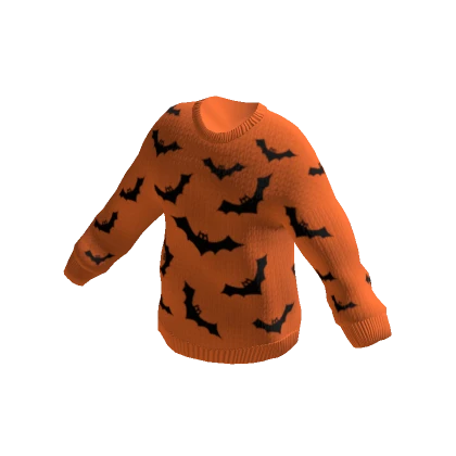 Halloween Sweater Orange